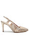 Labrini Gold Heels