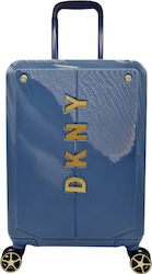 DKNY Large Travel Suitcase Denim with 4 Wheels