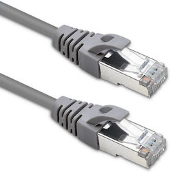 Qoltec 54525 U/UTP Cat.5e Netzwerkkabel 1m Grau