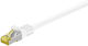 Goobay S/FTP Kat.7 (10Gbps) Netzwerkkabel Ethernet 15m Weiß