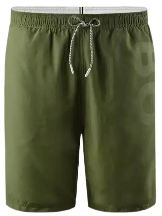 Hugo Boss Herren Badebekleidung Shorts Olive Green