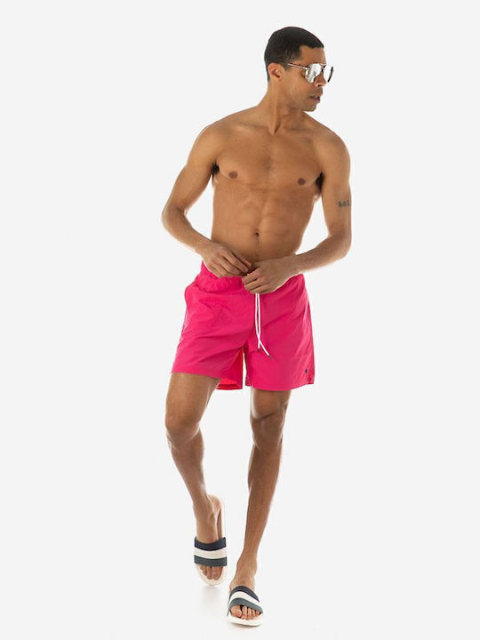 Brokers Jeans Men's Swimwear Shorts Fuchsia