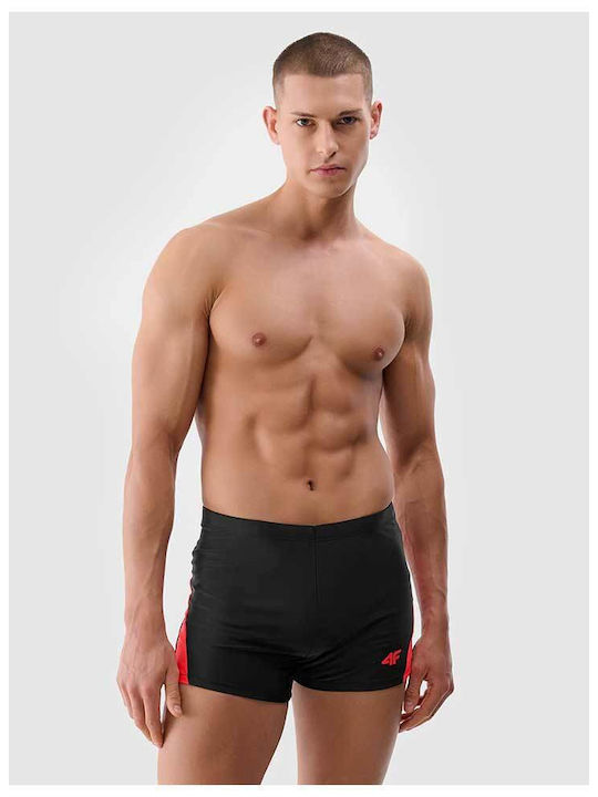 4F Herren Badebekleidung Shorts Schwarz