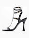Leather Sandals Black
