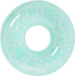 Sunnylife Aufblasbarer Regenschirm Floral Seafoam