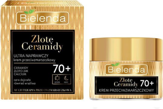 Bielenda Golden Церамиди 70+ Хидратиращ и Против Стареене Крем За Лице 50мл