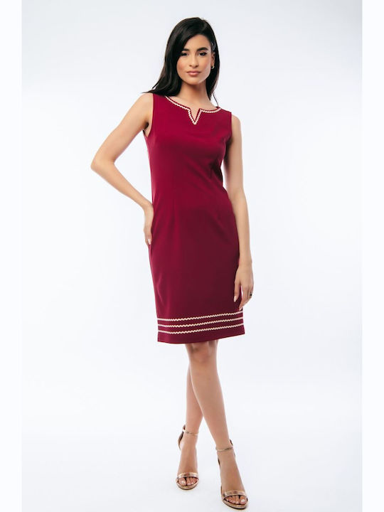 BelleFille Rochie Bordeaux