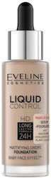 Eveline Liquid Control Hd Flüssig 025 Light Ros...