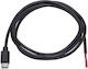Akyga USB 2.0 Kabel USB-C männlich - USB-A / USB-C 10W Schwarz 1m AK-SC-38
