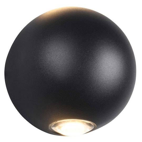 Trio Lighting Επιτοίχιο Εξωτερικό Φωτιστικό LED IP54 Διπλής Δέσμης