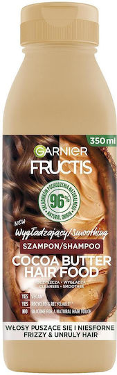 Garnier Fructis Cocoa Butter Σαμπουάν Αναδόμησης/Θρέψης & Ενυδάτωσης για Φριζαρισμένα Μαλλιά 350ml
