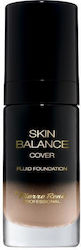 Pierre Rene Skin Balance Cover Fluid Foundation Waterproof Covering Foundation 19 Cool Ivory 30ml