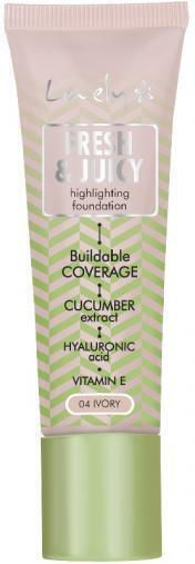 Lovely Fresh & Juicy Foundation Fond de ten iluminator pentru față 04 Ivory 25g