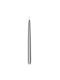 Bispol Decorative Candle Taper Silver 1pcs