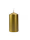 Bispol Lumânare Decorativă Auriu 6x12buc 1buc