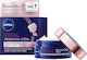Nivea Vital Radiant Skin Rich Αντιγηραντική Κρέμα Προσώπου Νυκτός με Κολλαγόνο 50ml