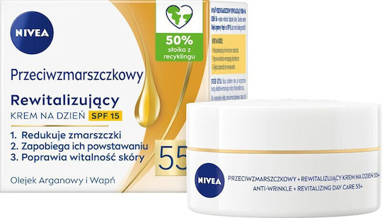 Nivea Anti-Wrinkle + Revitalizing Creme Gesicht Tag mit SPF15 50ml
