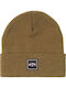 Stacked Beanie Ανδρικός Σκούφος Πλεκτός σε Καφέ χρώμα