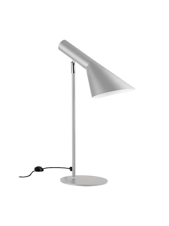 Luma Schreibtischlampe für Fassung E27 in Silbe...
