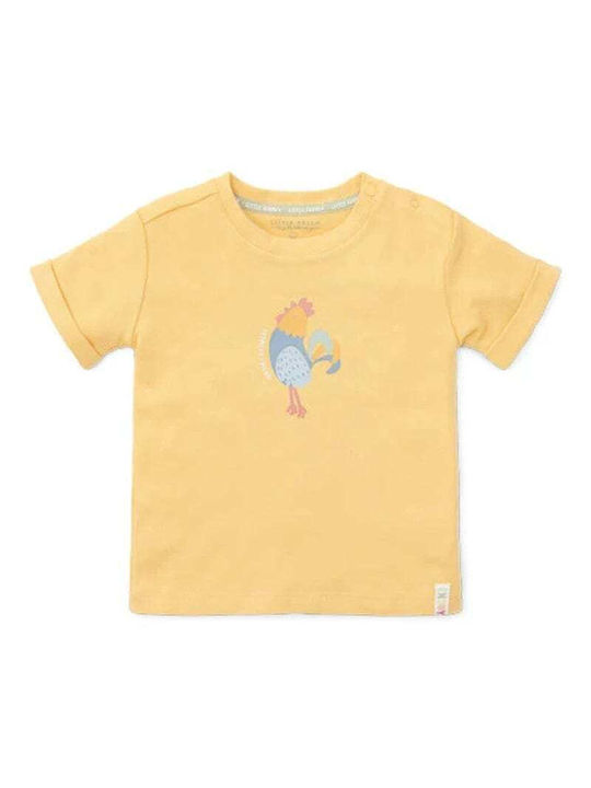 Little Dutch Kids Blouse Short Sleeve Sunny Yellow