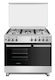 Calfer Gas Aragaz 64lt cu Plite pe Gaz Lichefiat L90cm. Inox