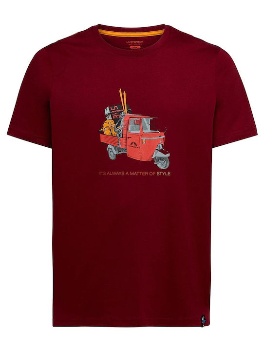 La Sportiva Ανδρικό T-shirt Κοντομάνικο Κόκκινο