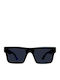 Urban Owl Duncan Unisex Sunglasses with Black Plastic Frame and Black Lens