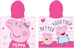 Peppa Pig Girl's Poncho Towel