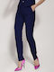 Dama Tesatura Pantaloni Blue