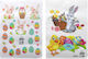 Easter Decorative Window Decals Window Stickers Set of 2 pieces 00571