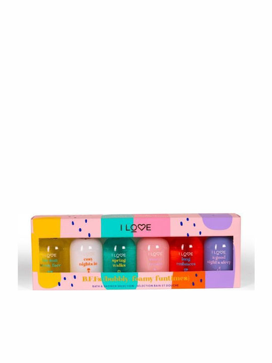I Love Bffs Set Shower Bath Gels 6x100ml I Love Bffs Set Shower Bath Gels 6x100ml