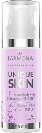 Farmona Unique Skin with TensUp Κρέμα Προσώπου για Αντιγήρανση & Σύσφιξη με Υαλουρονικό Οξύ & Νιασιναμίδη 50ml
