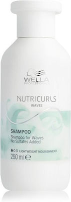 Wella Nutricurls Șampoane de Hidratare pentru Bucle Păr 1x250ml