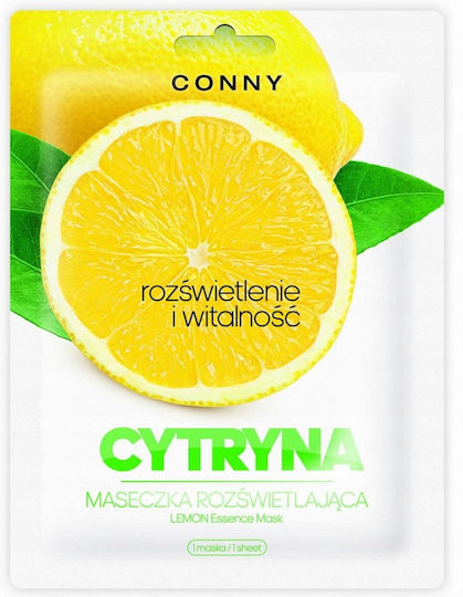 Conny Lemon Essence Mask Illuminating Sheet Mask Lemon 23g
