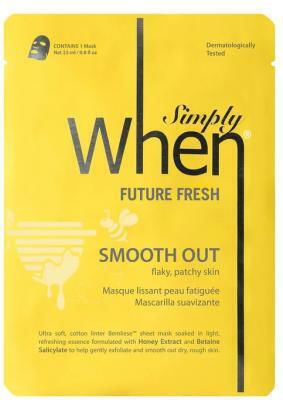 Simply When Future Fresh Smooth Out Sheet Masks Smoothing Face Mask 23ml