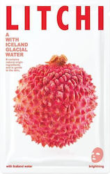 Blue Dot Mask A Iceland Glacial Water Illuminating Sheet Mask Litchi 20g