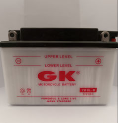 GK Deschis Baterie Motocicleta cu Capacitatea 6Ah