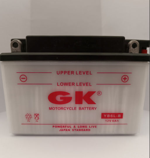 GK Deschis Baterie Motocicleta cu Capacitatea 6Ah