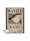 One Piece Sabo Wanted Poster Αυθεντική Αφίσα 52x38cm