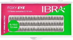 Ibra Foxy Eye Foxy Eye Crenguțe de gene 12mm 120 bucăți