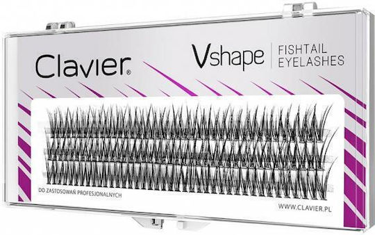 Clavier Vshape Fishtail мигли Tufts мигли 14mm