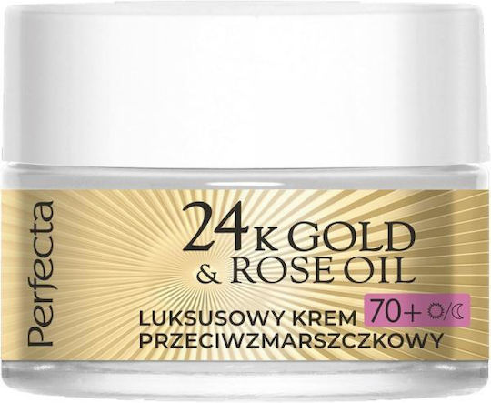 Perfecta 24K Gold & Rose Oil 70+ Cream Face 50ml