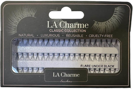 La Charme Falsche Wimpern Schwarze