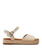 Espadrilles Γυναικεία Σανδάλια Εκρού