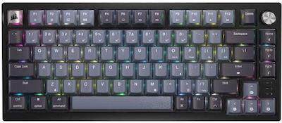 Corsair K65 PLUS Wireless Gaming Keyboard 75% with Corsair MLX Red switches and RGB lighting (English US)