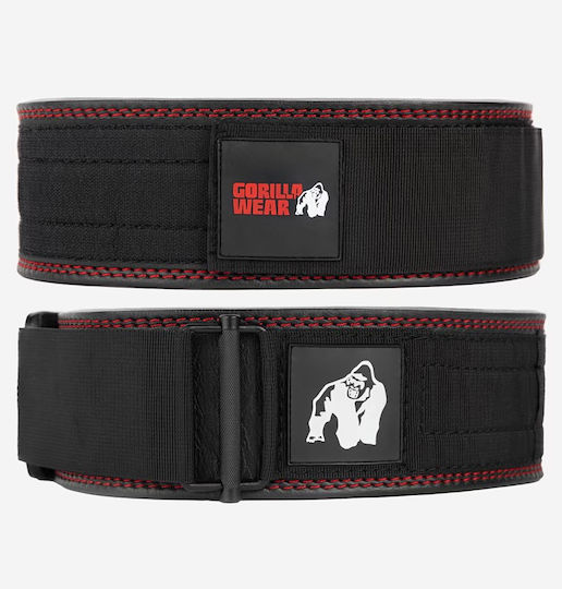 Gorilla Wear Ζώνη Μέσης Άρσης Βαρών Δερμάτινη