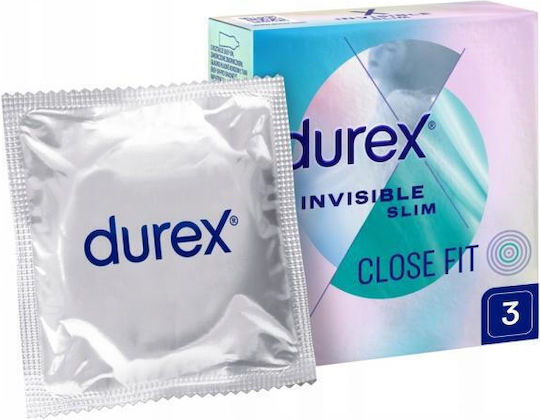 Durex Kondome Invisible Close Fit 3Stück