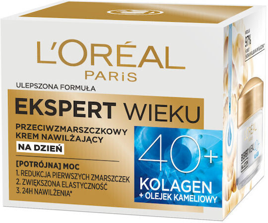 L'Oreal Paris 24ωρη Κρέμα Προσώπου Ημέρας για Ενυδάτωση & Αντιγήρανση με Κολλαγόνο 50ml