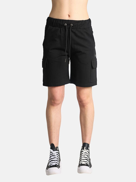 Damen Bermuda Damen Shorts - Bermudas Schwarz