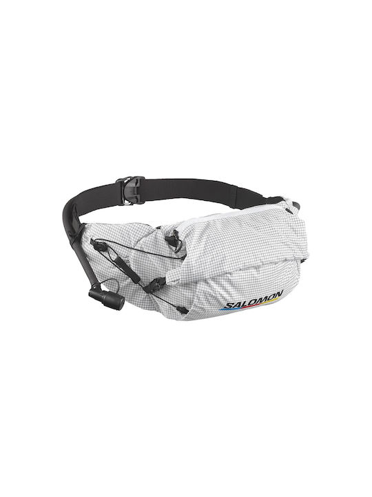 Salomon Cross Season Waist Men's Running Medium Bag White